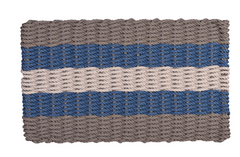 Rope Doormat - Kiawah Shoreline Stripe