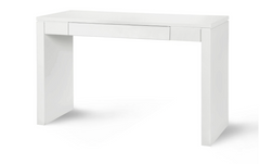 Gage One Drawer Console Table - White