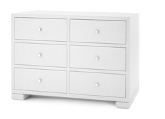 Colombier Large 6-Drawer Dresser - Two Colors