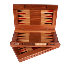 Hardwood Folding Backgammon Set