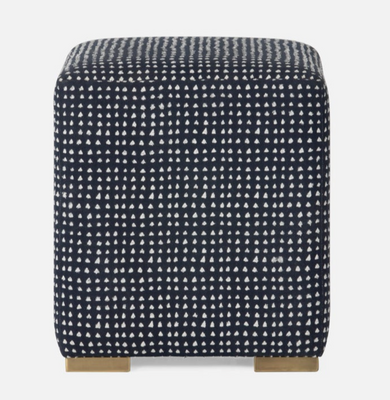 Newman Navy Accent Stool