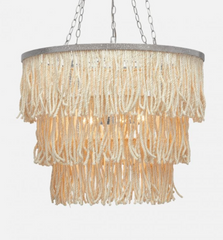 Arricka Abaca Rope Chandelier - Two Finishes