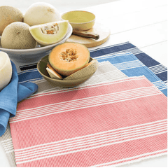 Bistro Stripe Placemats s/4 - Four Colorways Tabletop 
