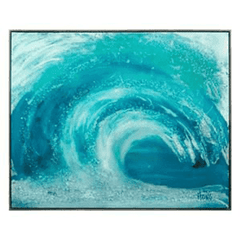 Blue Rip Curl Wave Art 