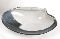 Clam Shell Bowl in Slate- Large