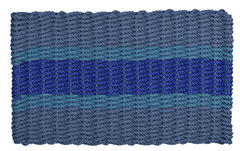 Rope Doormat - Ocean Coastal Stripe