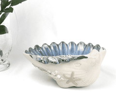 Cockle Shell Medium Bowl - Slate