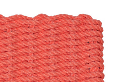 Rope Doormat - Coral Solid