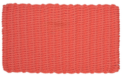 Rope Doormat - Coral Solid
