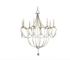 Coventry Crystal Beaded Chandelier - Two Sizes