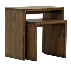 Madeira Beach S/2 Nesting Tables - Two Finishes