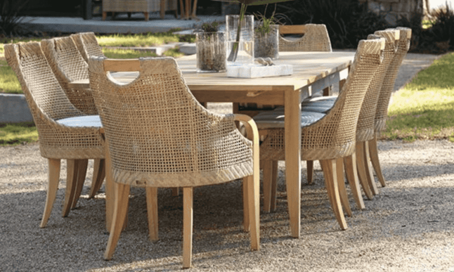 Eastern Shores Teak Outdoor Dining Extension Table