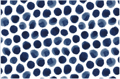 Blue Dots Placemat Pad