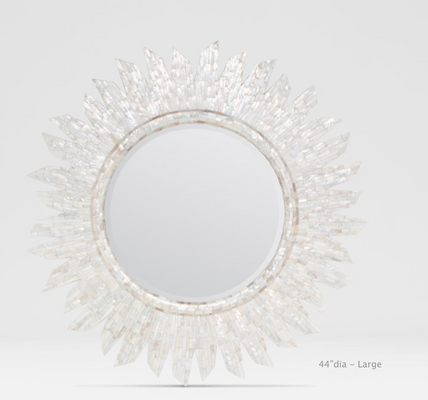 Thea Kabibe Shell Sunburst  Mirror - Two Sizes