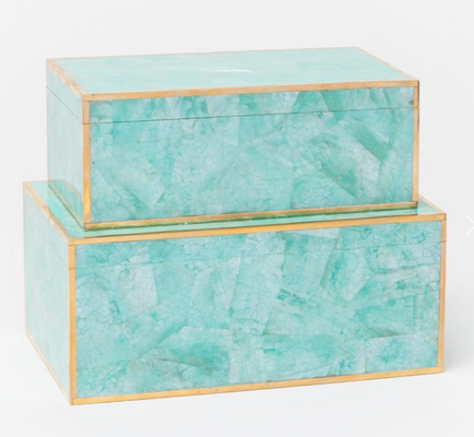 Erin Turquoise Shell Box Set