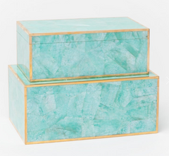Erin Turquoise Shell Box Set