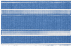 Bistro Stripe Placemats s/4 - Four Colorways Tabletop 14x19 French Blue 