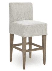 Freeport Slipcovered Bar Chair - Counter or Bar Height Bar/Counter Stool 