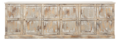 Giovanna Washed Sideboard in Natural & Grey
