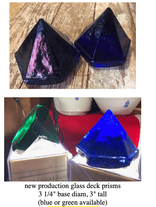 Glass Deck Prisms - Green - Our Boat House