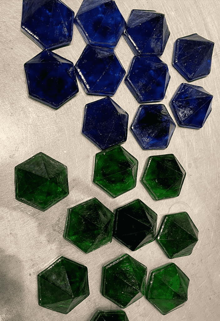 Glass Deck Prisms - Green - Our Boat House