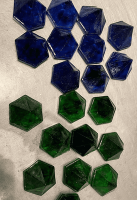 Glass Deck Prisms - Green - Our Boat House