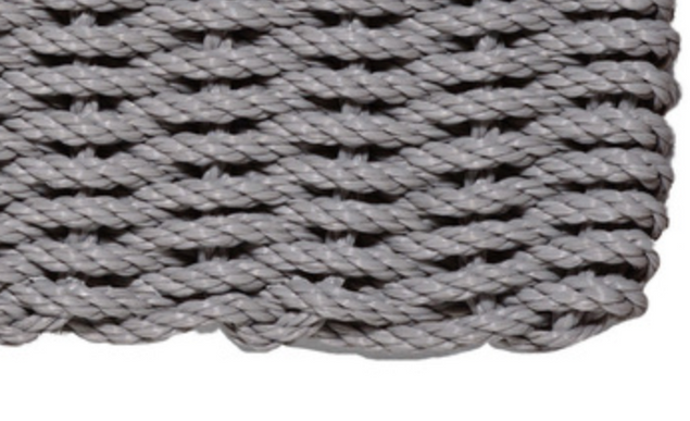 Rope Doormat - Gray Solid