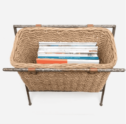 Hemley Magazine/Catalog Rack in Natural Seagrass – Our Boat House