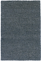 Honeycomb Indigo/Grey Woven Rug