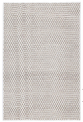 Honeycomb Ivory/Grey Woven Rug
