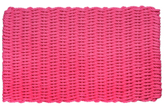Rope Doormat - Hot Pink Solid