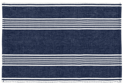 Bistro Stripe Placemats s/4 - Four Colorways Tabletop 14x19 Indigo 