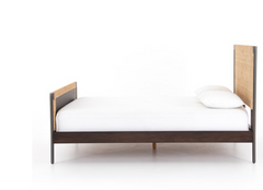 Mara Vista Iron & Cane Bed - Two Sizes