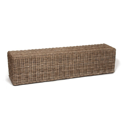 Kona Wicker Willow Bench - FLOOR SAMPLE - Our Boat House