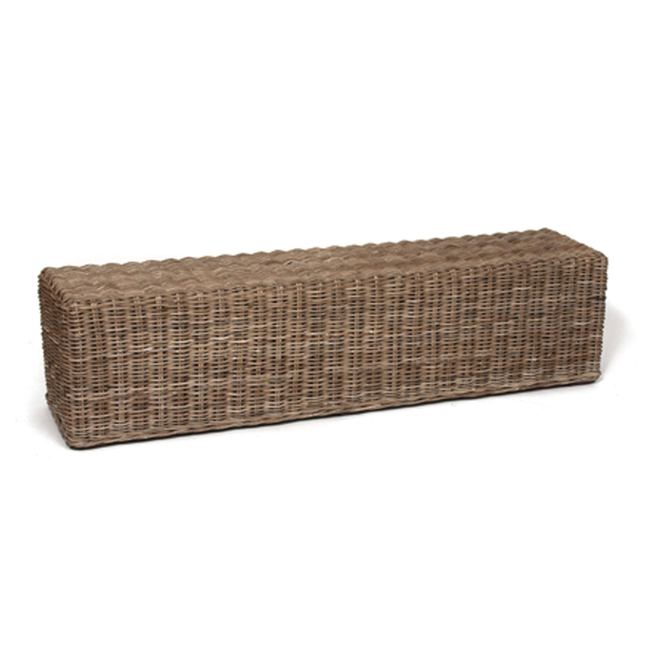 Kona Wicker Willow Bench - FLOOR SAMPLE - Our Boat House