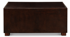 Lauren Leather Chest Coffee Table