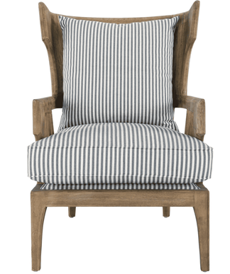 Liberty Striped Accent Chair Accent Chair 