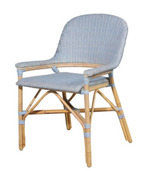 Lucco Dining Chair -Coastal Blue