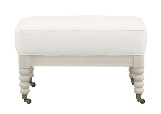 Martinique Spindle Ottoman - Customize