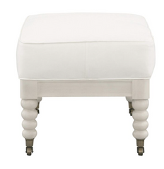 Martinique Spindle Ottoman - Customize