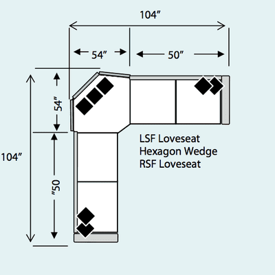Merritt Island Sectional 104