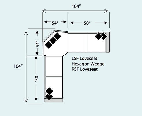 Merritt Island Sectional 104