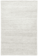 Nordic White Loom Knotted Rug