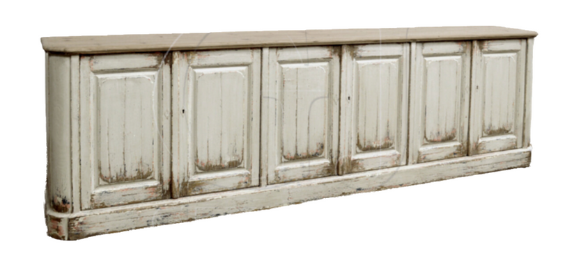 North Harwich Sideboard in Distressed White - Two Sizes