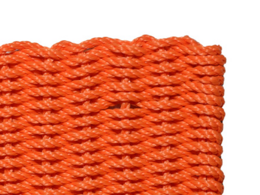 Rope Doormat - Orange Solid