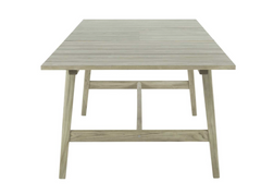 Cape Cod Outdoor Extension Dining Table - Natural or Oyster Teak