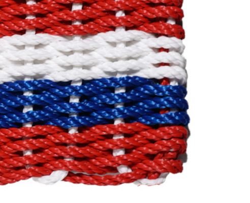 Rope Doormat - Patriotic Stripes