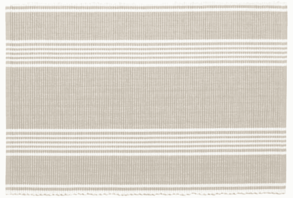 Bistro Stripe Placemats s/4 - Four Colorways Tabletop 14x19 Indigo 