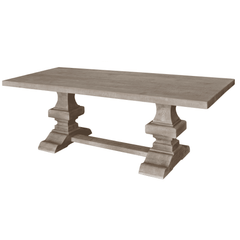 Point Harbor Grey Wash Dining Table Dining Table 