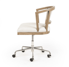 Rattan Retro Office Chair Desk Chair 